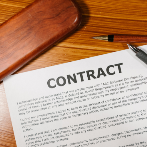 contrato de prácticas