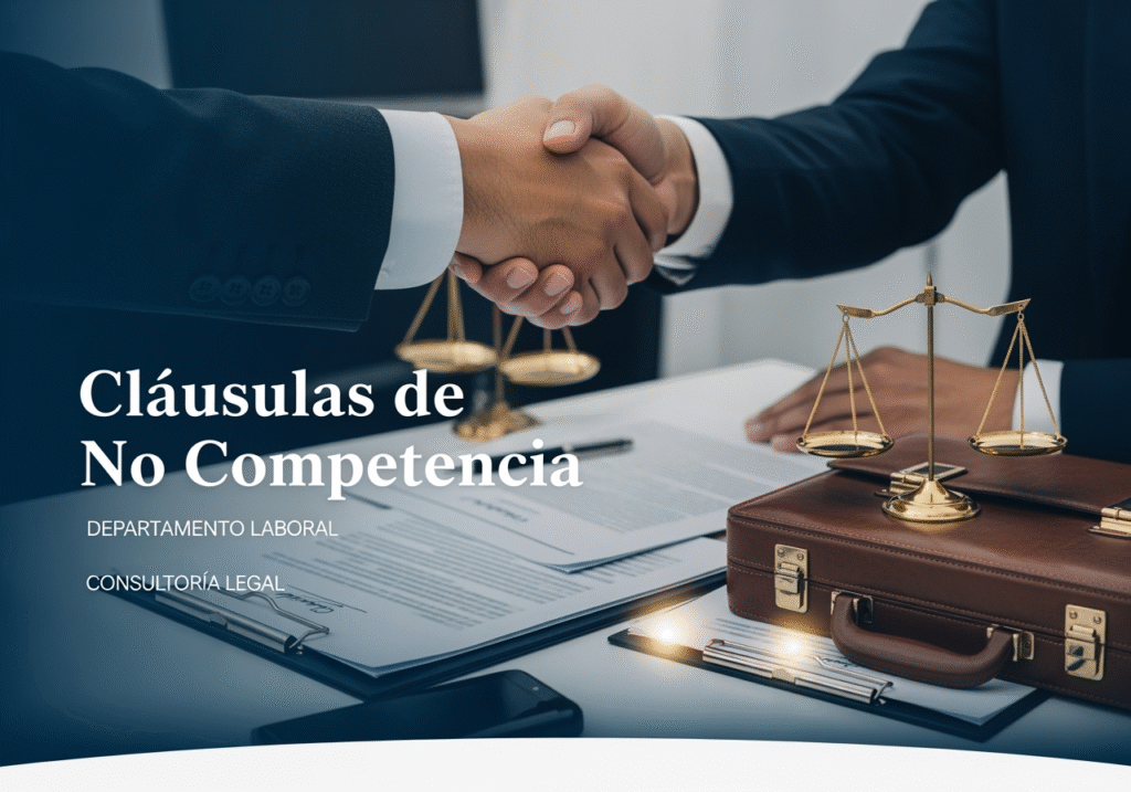 cláusula de no competencia
