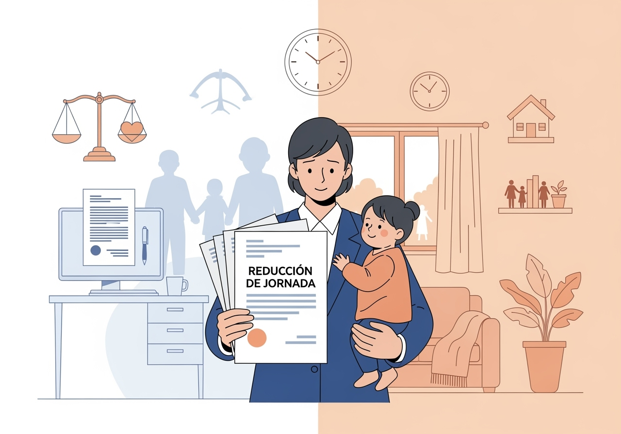 reducción de jornada por guarda legal