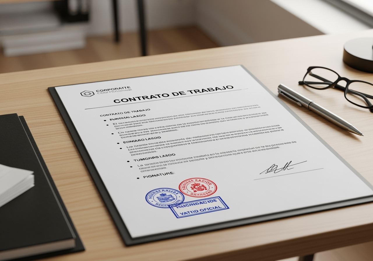 contrato a tiempo parcial