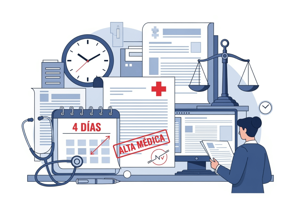 impugnación alta médica