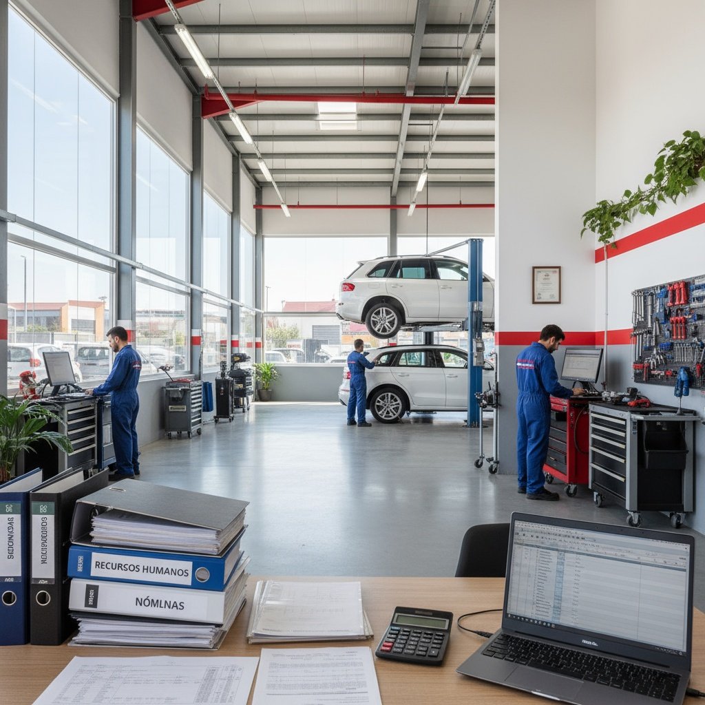 asesoría laboral para talleres mecánicos