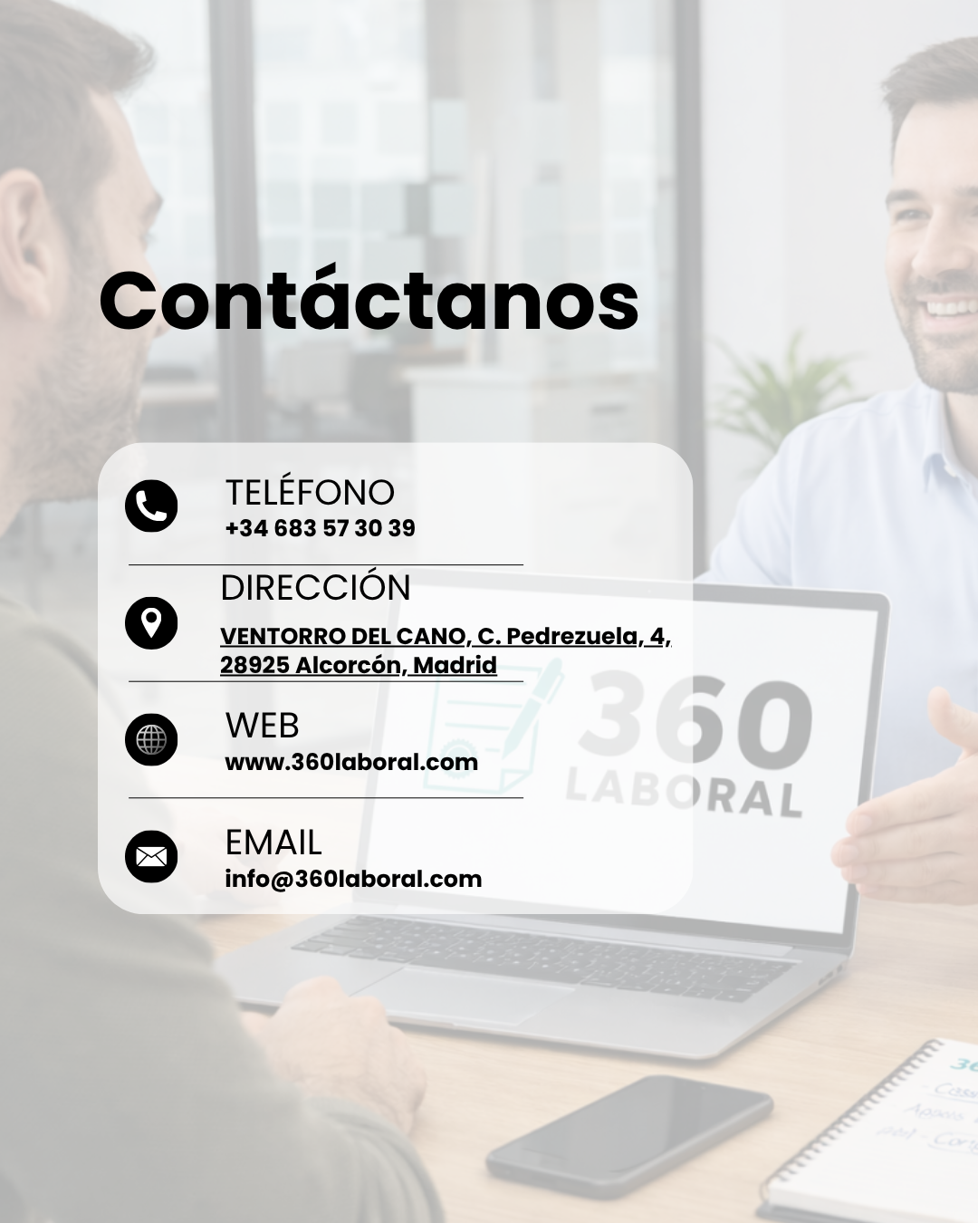 Contacto - 360Laboral