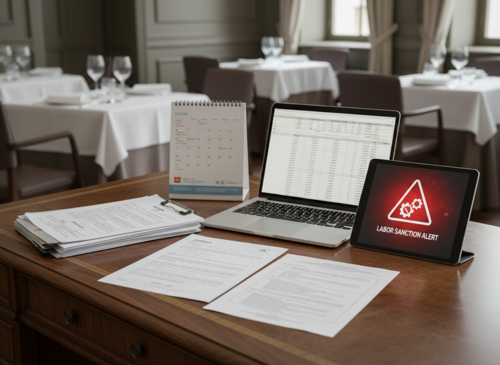 Contrato fijo discontinuo en hostelería