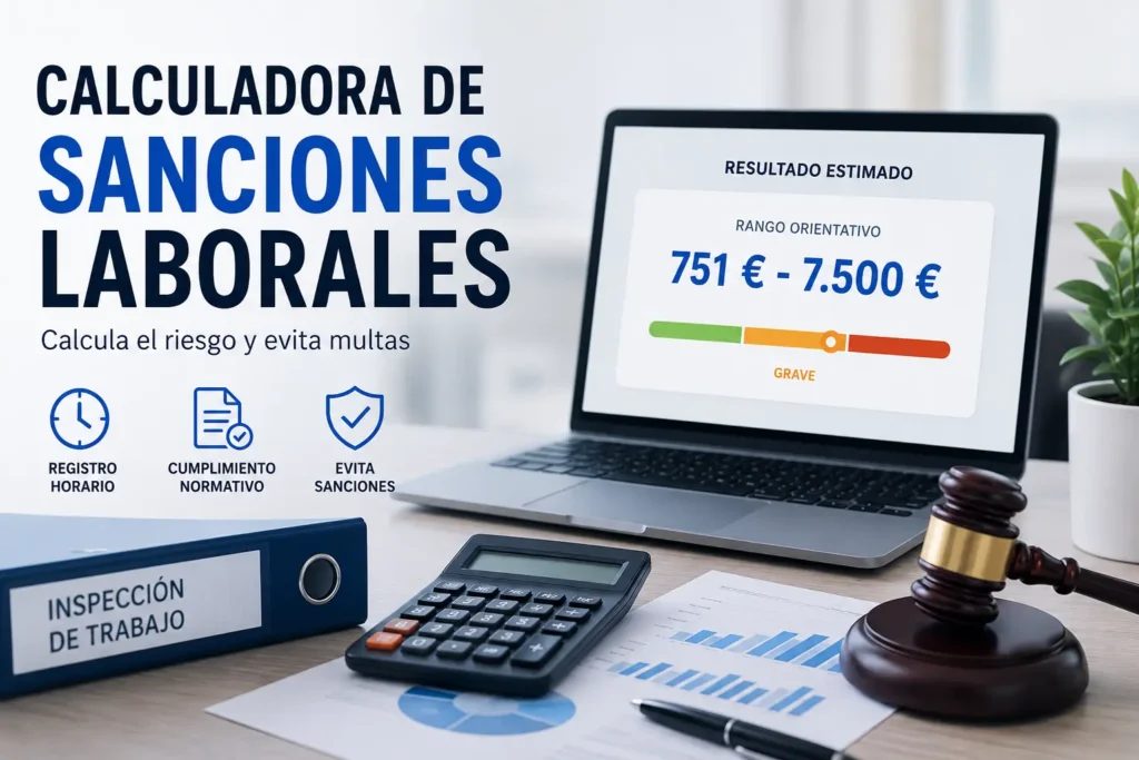 calculadora de sanciones laborales