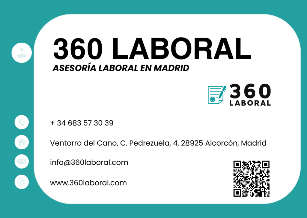 Tarjeta de Contacto - 360LABORAL