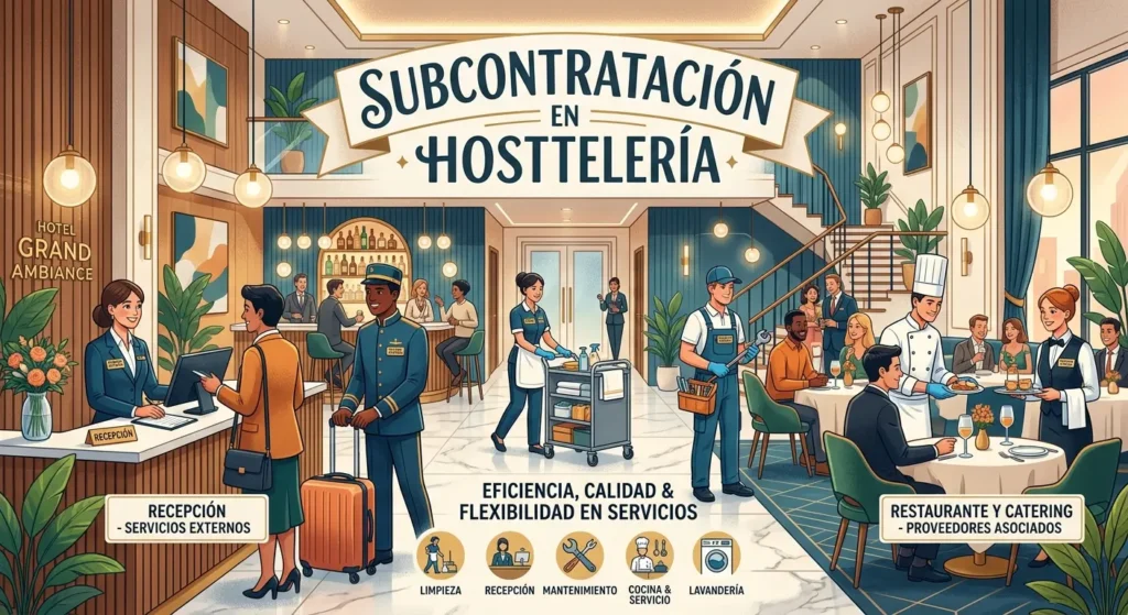 Subcontratación en hostelería
