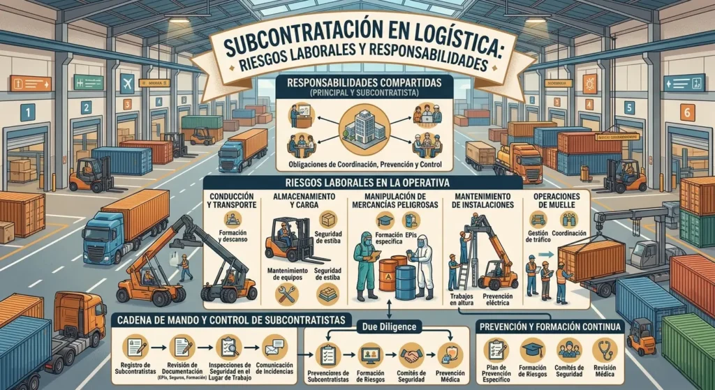 subcontratación en logística