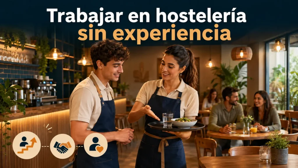 trabajar en hostelería sin experiencia